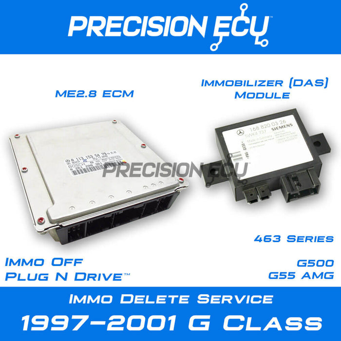 mercedes g immobilizer das delete class w463 off 463