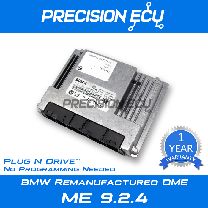 bmw dme repair x5 e70 n62 me9.2 7600924