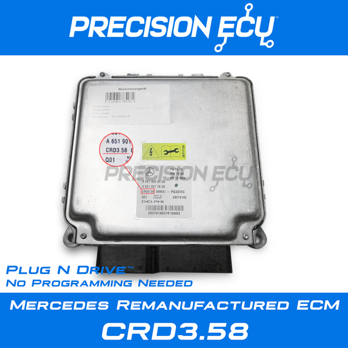 mercedes ecm ml250 bluetec diesel w166 a6519005901 a6519008900