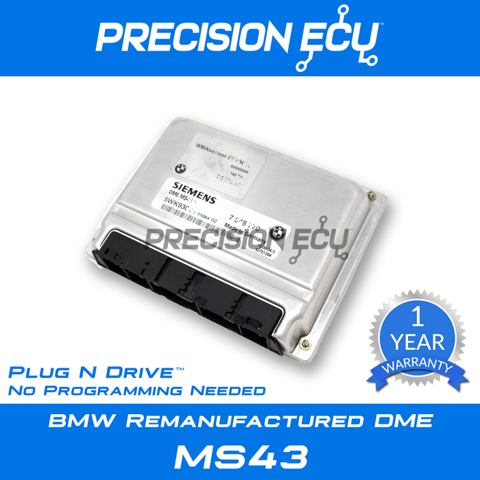 bmw dme repair 525i 530i e39 m54 ms43