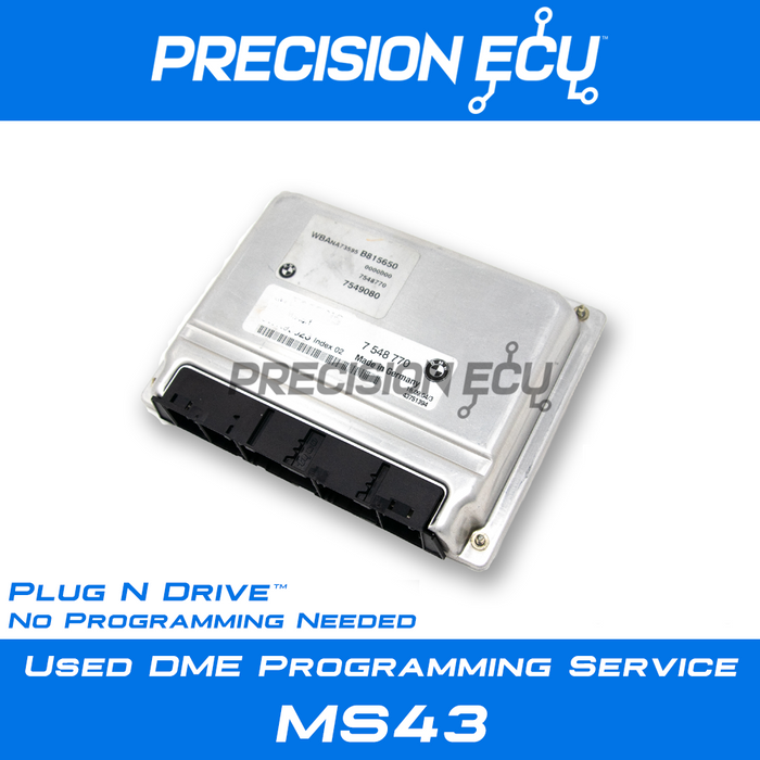 bmw dme computer repair ms43 m54 ews 7551616