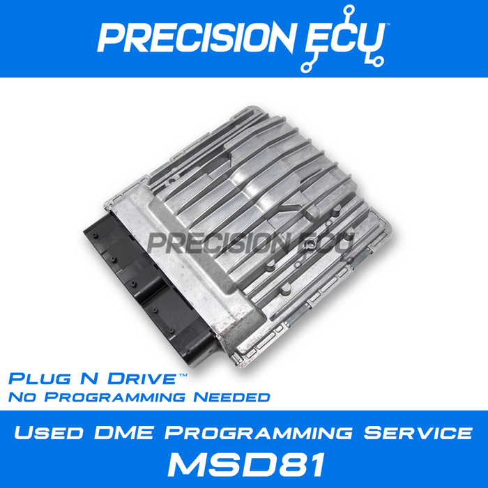 bmw dme computer repair msd81 n54 8619751 programming
