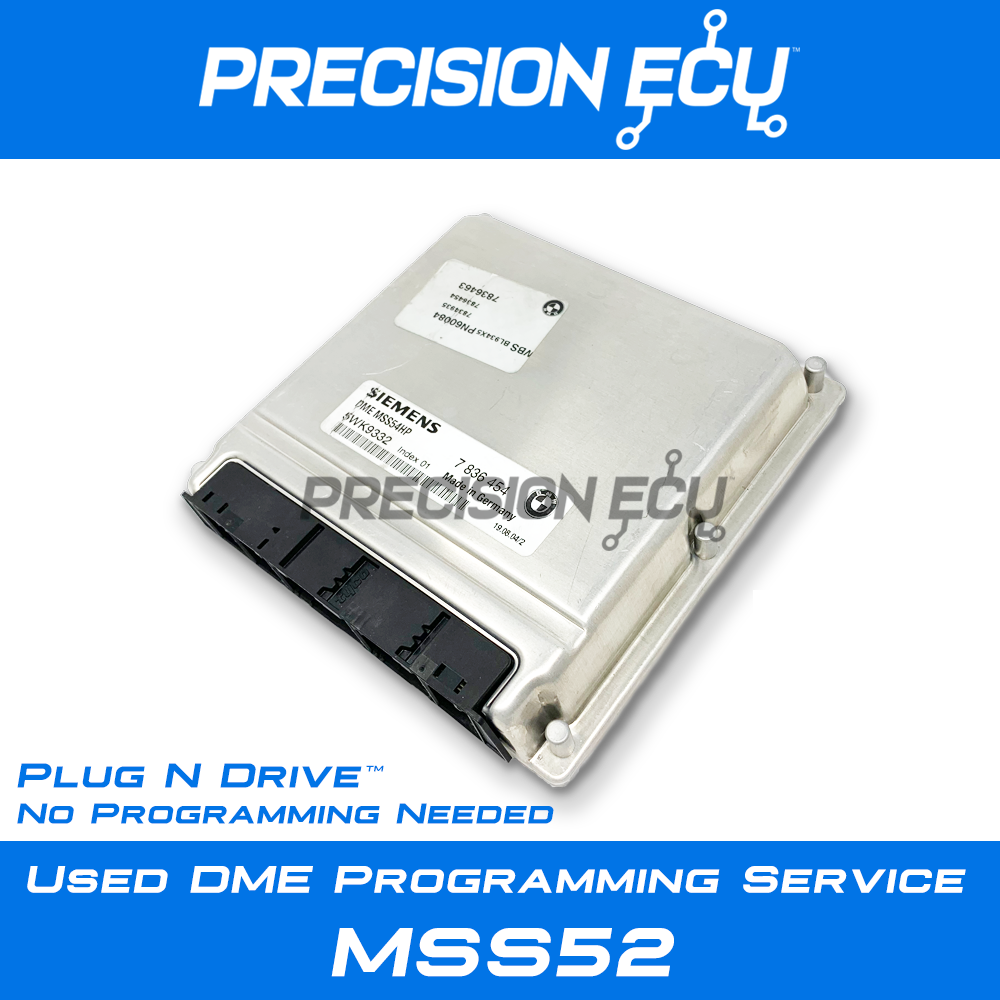 bmw dme computer repair mss52 m5 z8 7835620