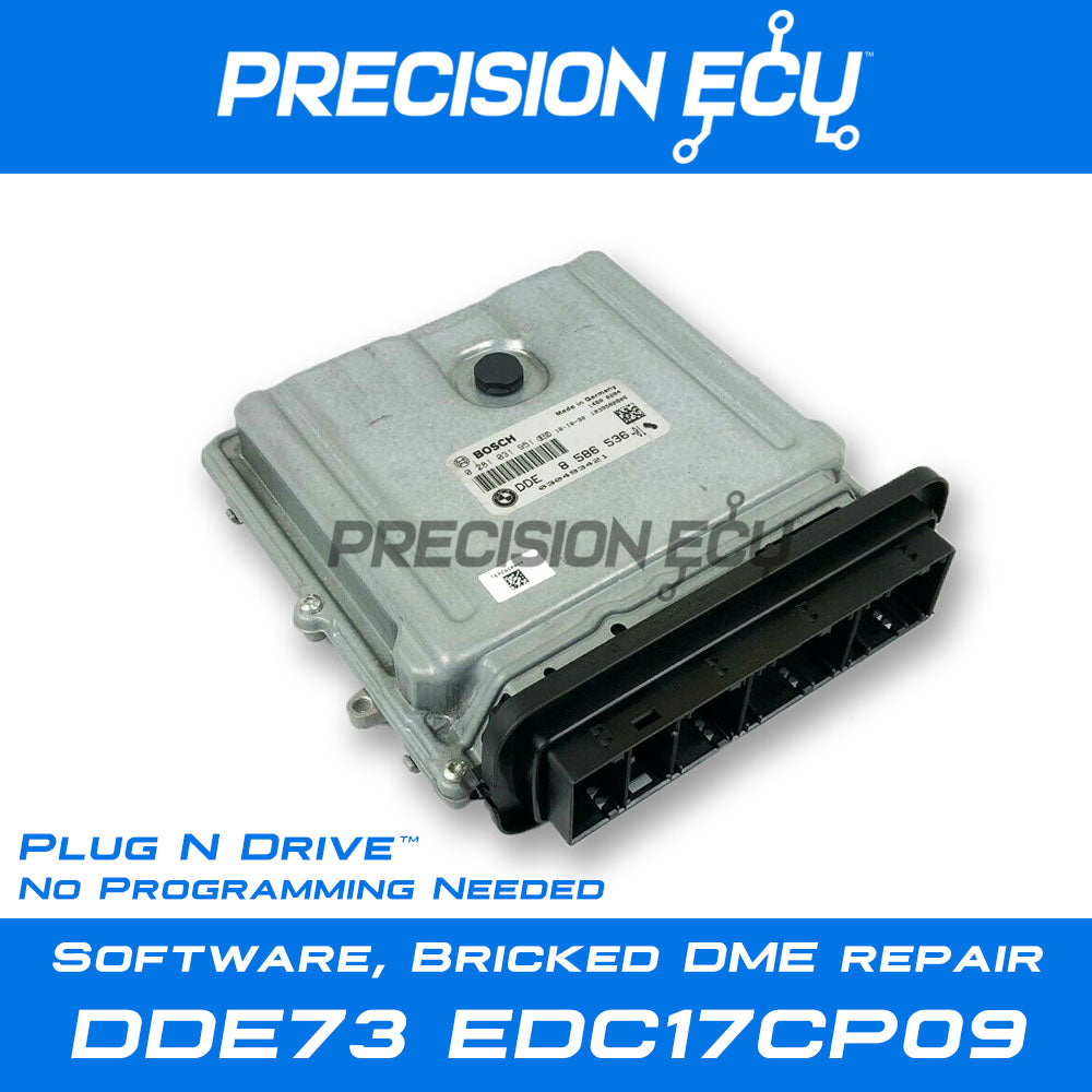 bmw dme computer repair dde73 edc17cp09 m57 x5