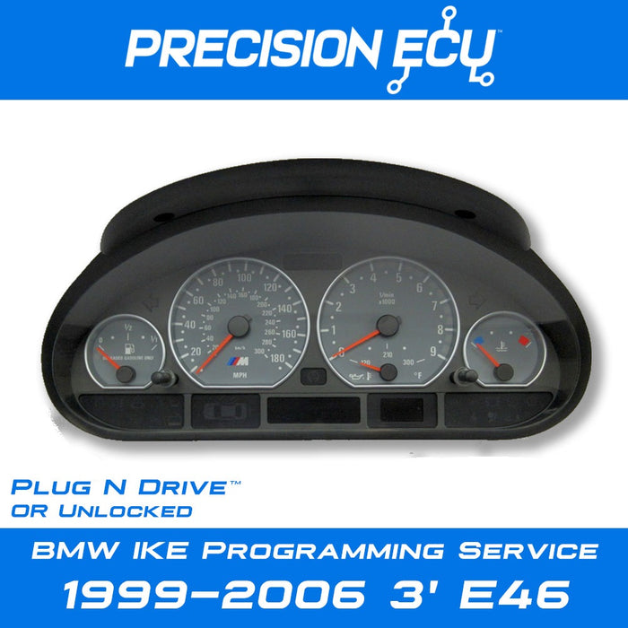 bmw e46 instrument cluster repair programming mileage tamper