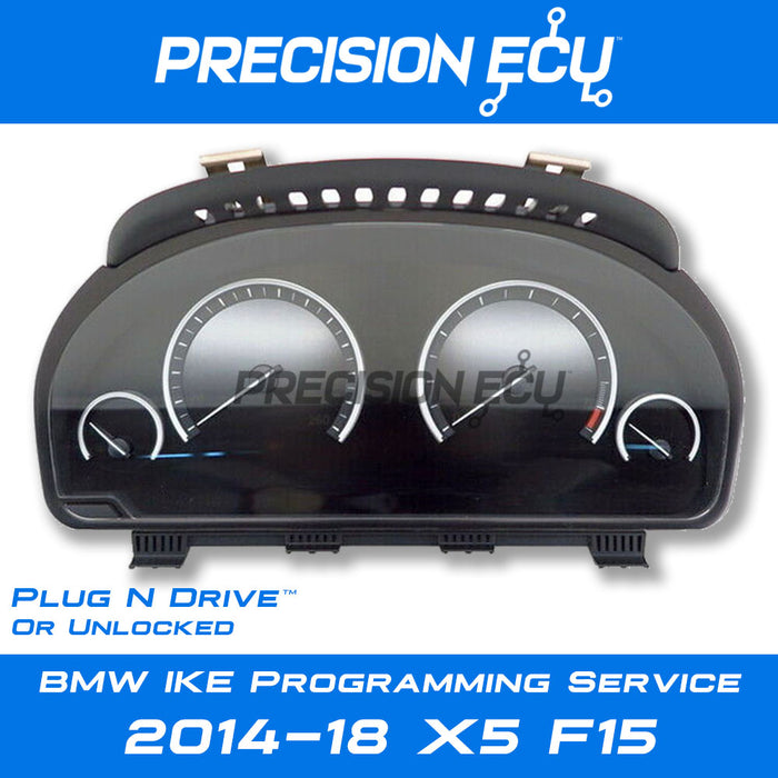 f15 x5 vin instrument cluster mileage repair adjust