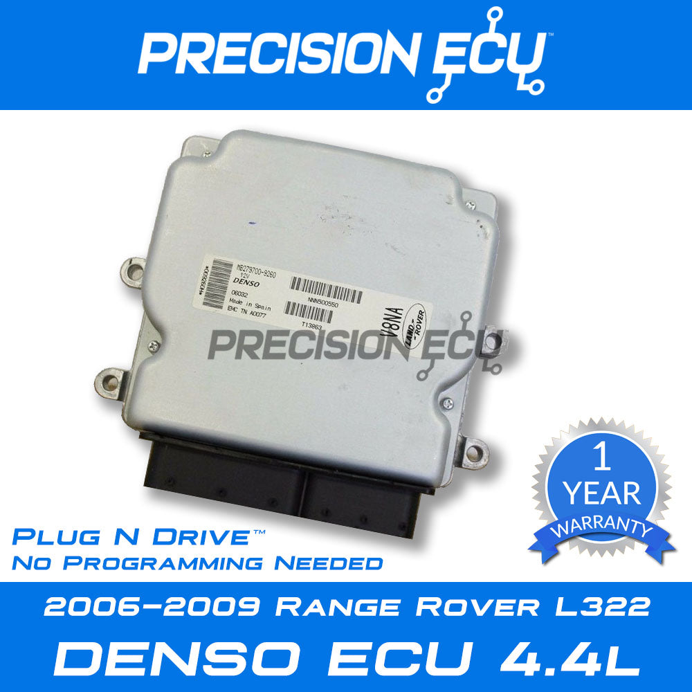 land range rover ecm ecu 4.4l nnn500550 l322