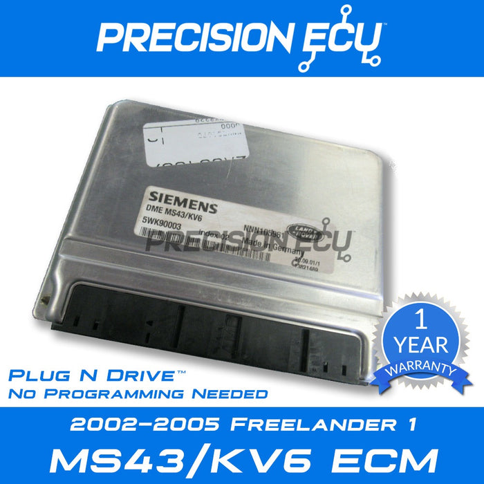 land rover freelander nnn105961 nnn500490 ecm ecu 2.5l