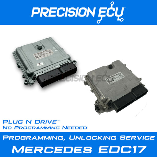 mercedes edc17 ecm ecu computer engine programming repair