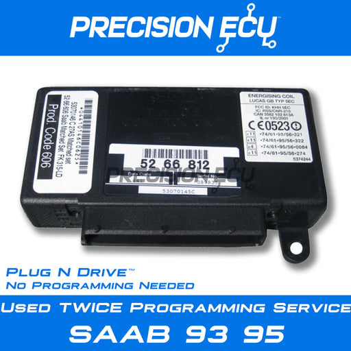 saab twice repair program 95 93 key keys