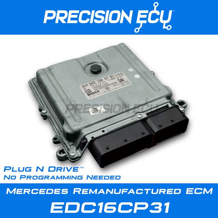 mercedes ecm ecu bluetec edc16cp31 e320 cdi diesel