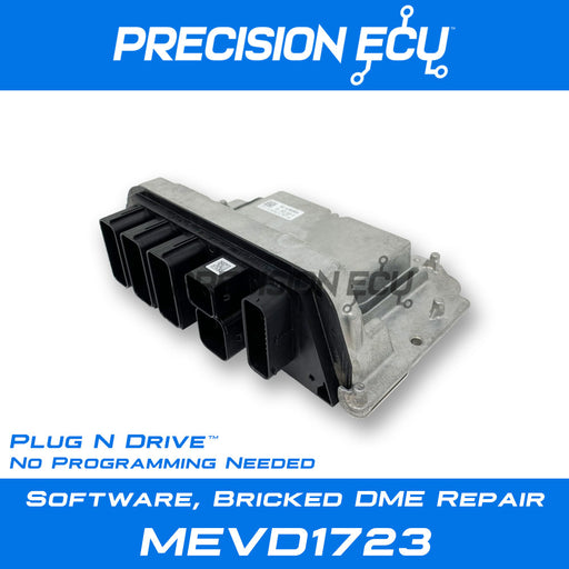 bmw dme ecm bricked computer mevd1723 programing updating