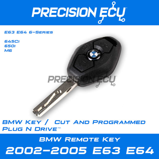 bmw key e63 remote program cas lost e64