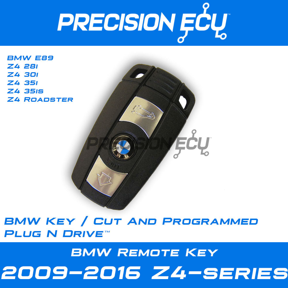 20092016 BMW E89, Z4series Remote Key / Cut and Programmed — Precision ECU