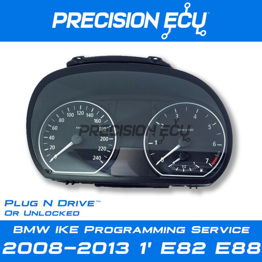 e82 e88 vin instrument cluster mileage repair program