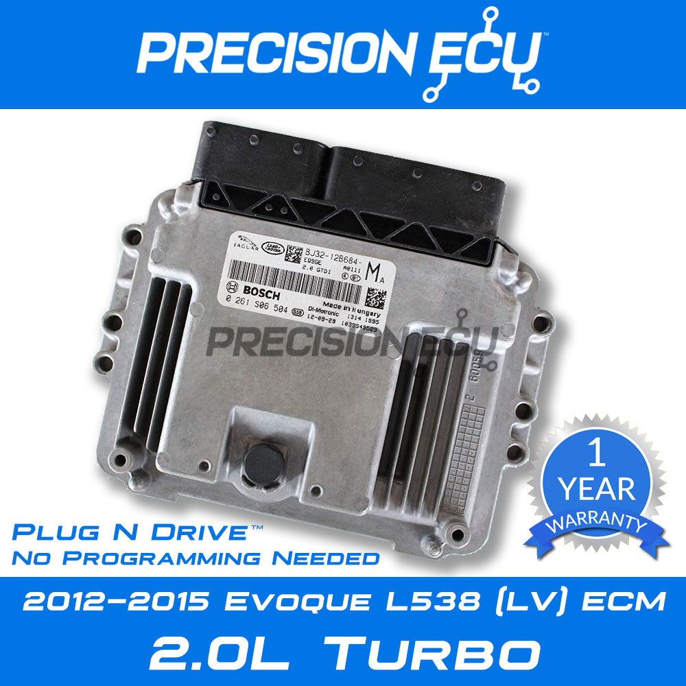 land rover evoque lr028981 0261S06504 ecm ecu 2.0l