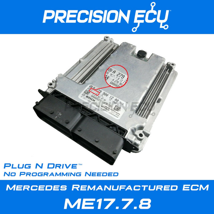 mercedes ecm ecu computer s65 amg w222 m279 a2799001100