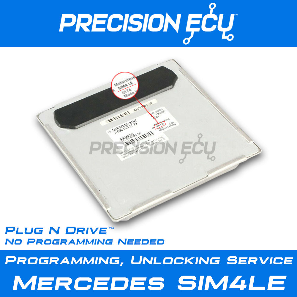 mercedes ecm ecu sim4le repair programming slk230 c230
