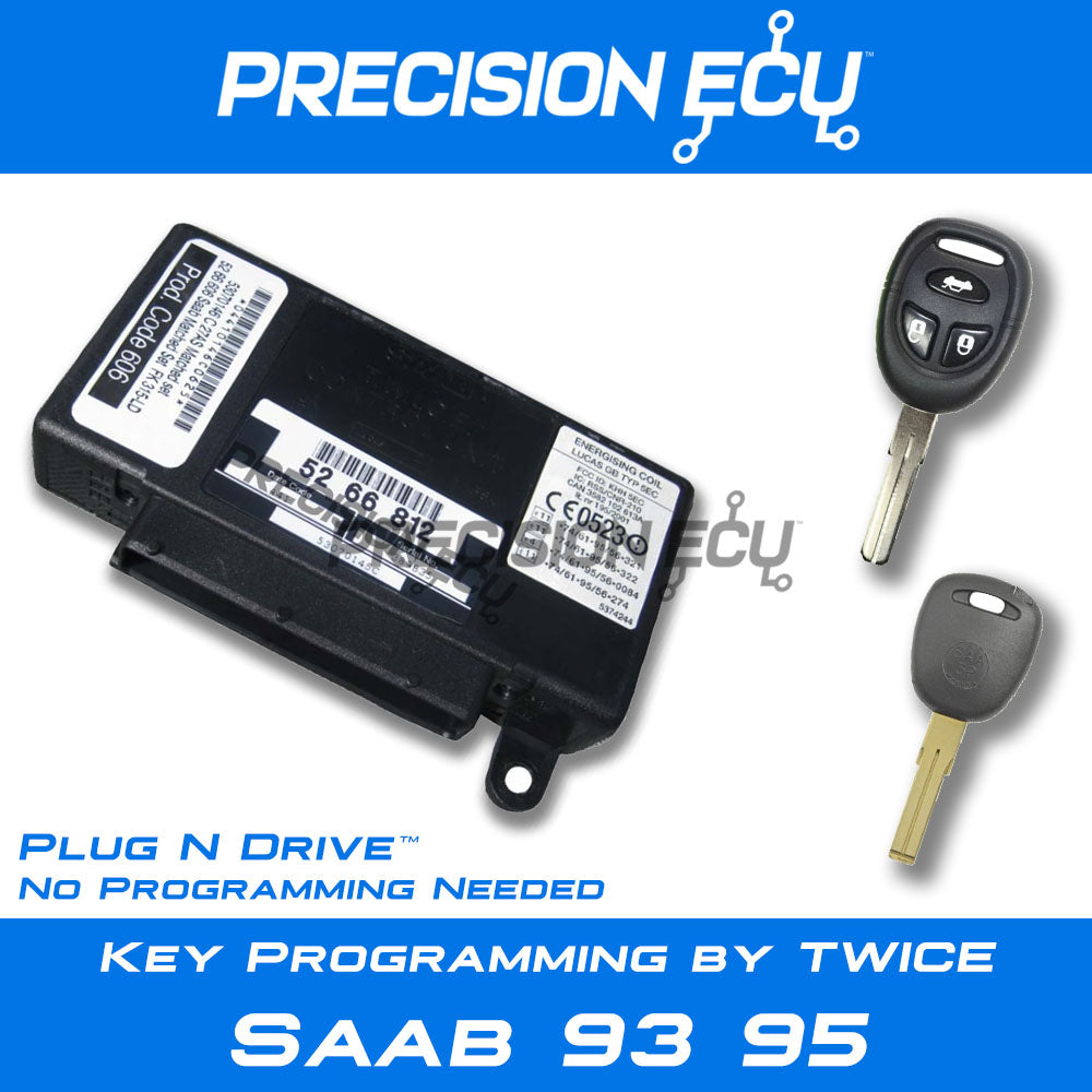 Saab Keycode 1999-2009 Saab 95 and 1999-2003 Saab 93 Key Programming by TWICE / Plu ...